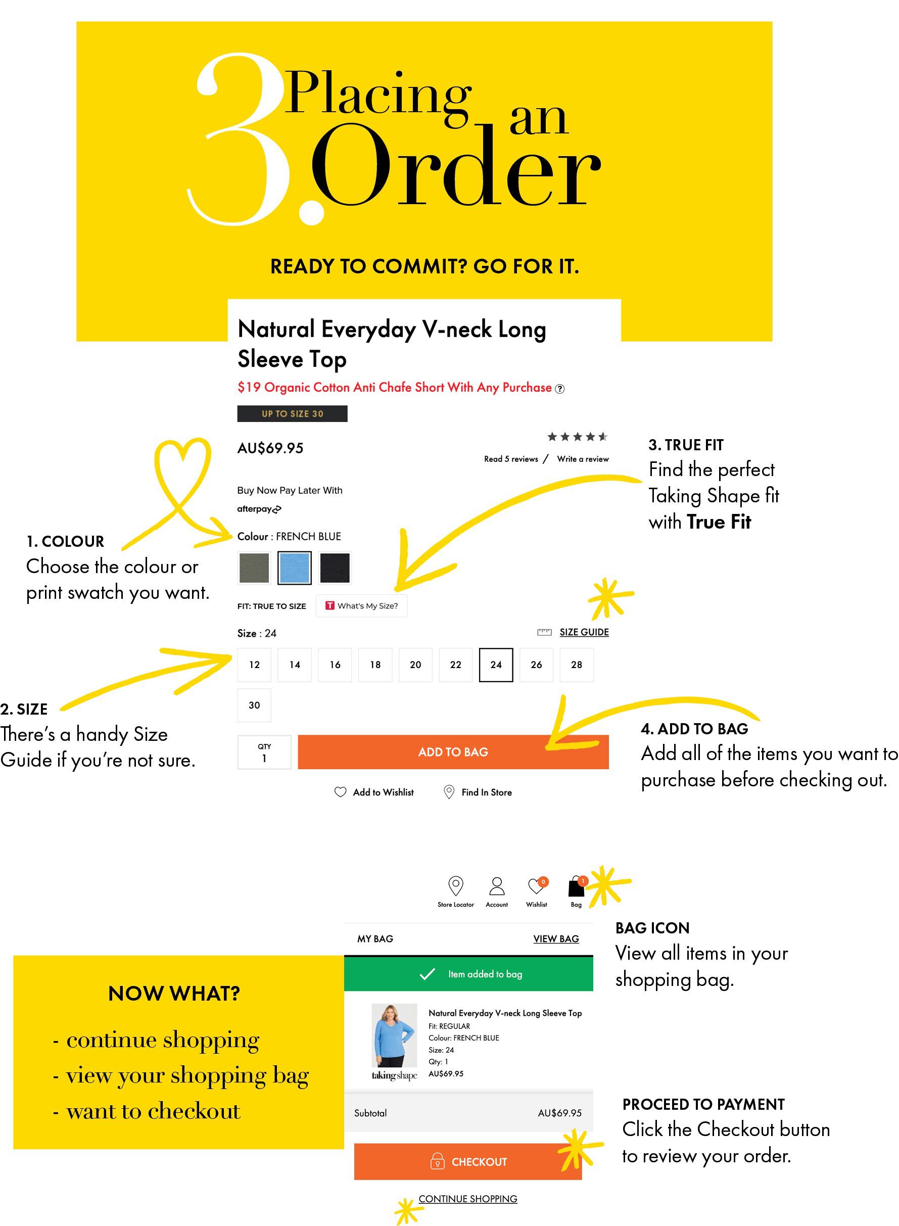 Step 3: Placing an Order