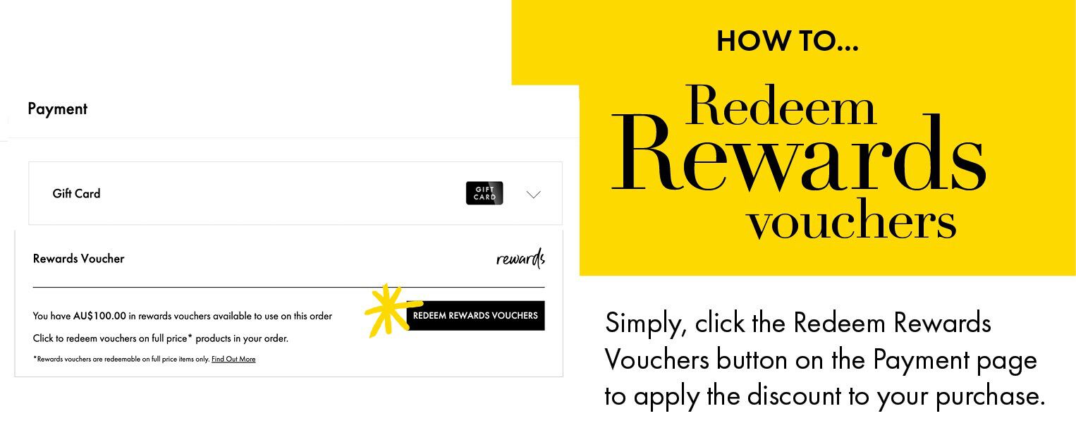 Step 5: How to Redeem Rewards Vouchers