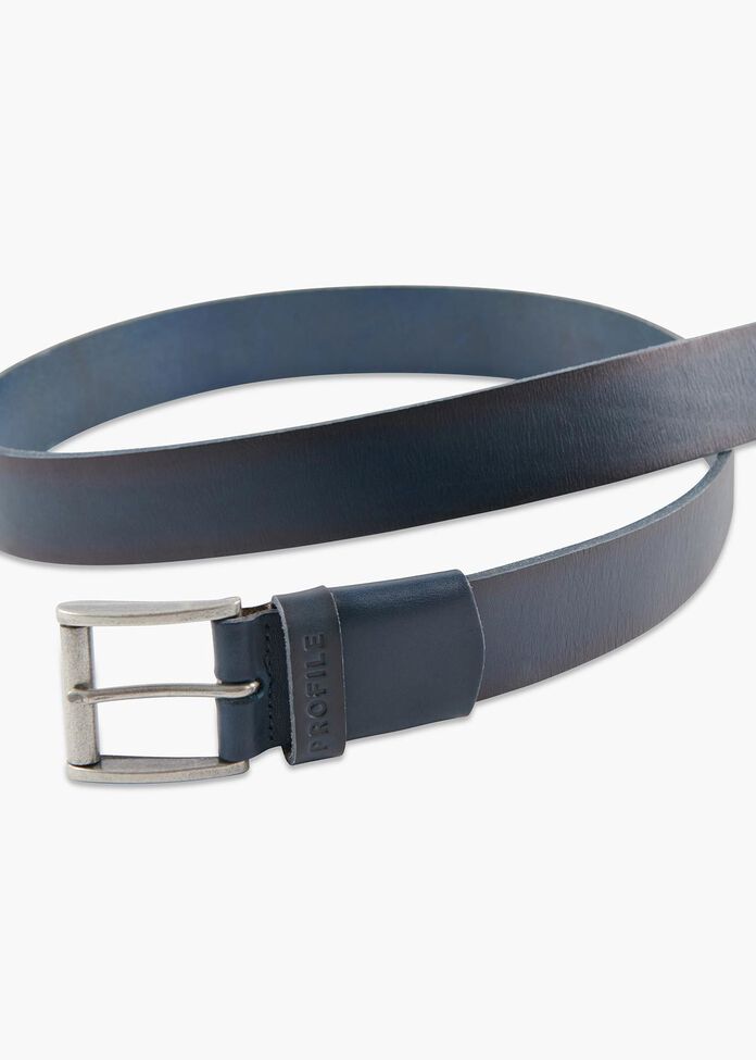 Bowery Leather Belt, , hi-res